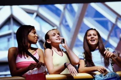 Teenage girls may enjoy spending time at the mall.