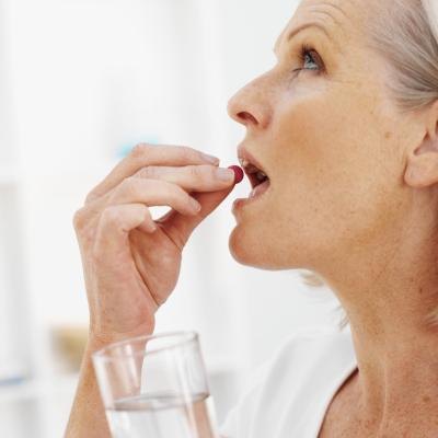 Taking a fiber supplement