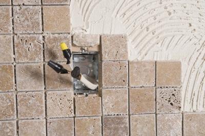 Reseal the grout.