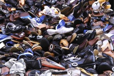 Shoe pile