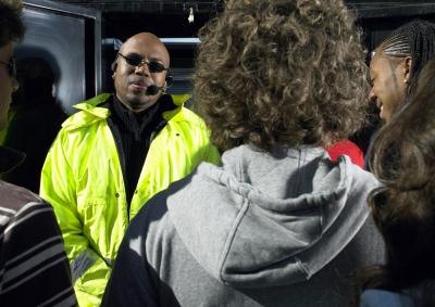 A bouncer serves as a venue's gatekeeper.