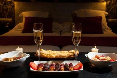 Romantic dinner.