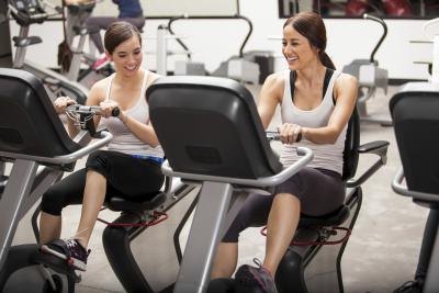 You can burn 250 calories in a 30 minute workout on a stationary bike.