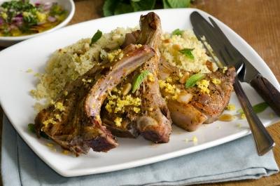 Many people like to stuff other meats, such as lamb chops.
