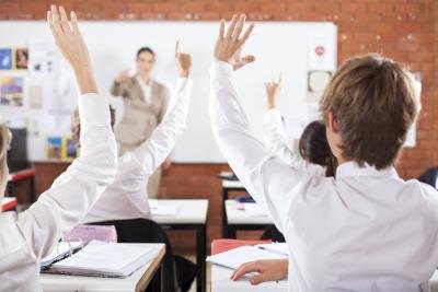 Students in classroom