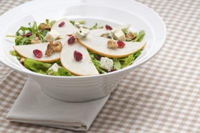 Gorgonzola is often paired with fruit.