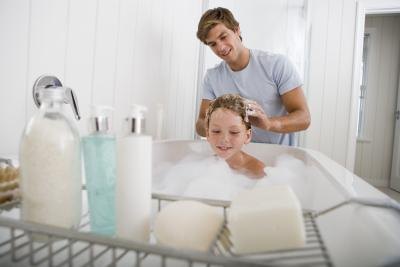 Curly hair tends to be drier than straight hair, so look for shampoos and conditioners that are moisturizing.