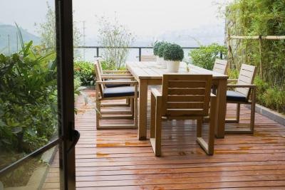 An attractive patio floor complements your outdoor furniture and decor. An attractive patio floor complements your outdoor furniture and decor.