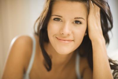 Woman smiling Woman smiling