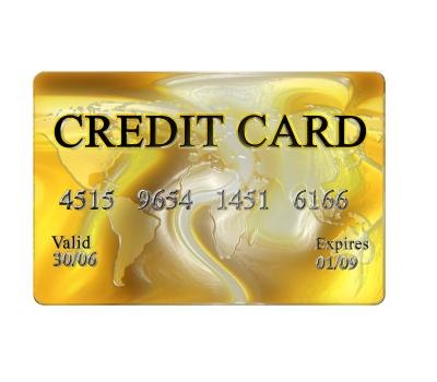 Wiring money through a credit card.