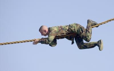 U.S. Army Ranger training at Fort Benning, Georgia