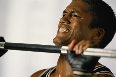 Don't lift more pounds than your body can take. Don't lift more pounds than your body can take.