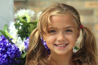 Girls can make their own pigtails