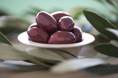 Olives are an important export.
