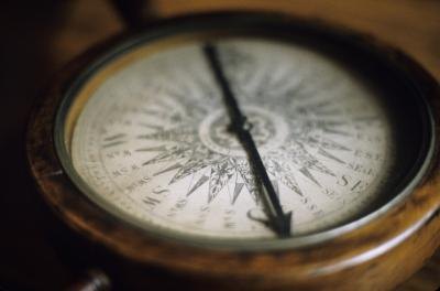 Antique compass.