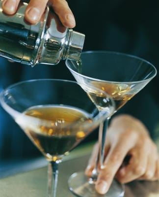 Mixing drinks
