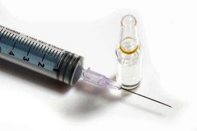 Hormones and a syringe.