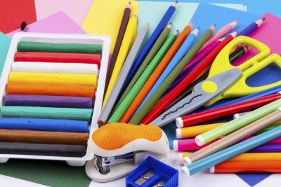 Art supplies will allow him to be creative.