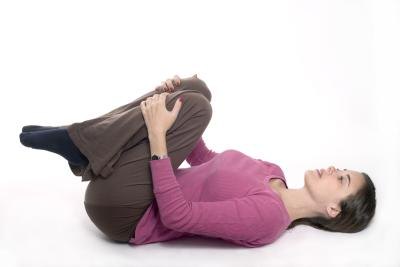 Exercise on back.
