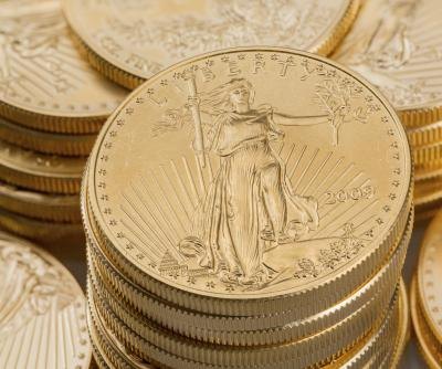 Gold coins. Gold coins.