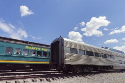 The Santa Fe train station in New Mexico.