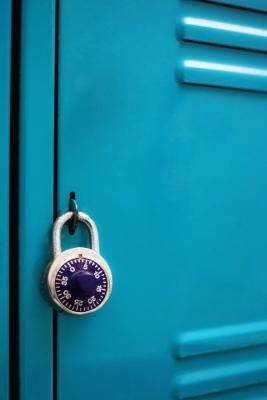 Don't forget the lock -- it's the most important part of your locker.