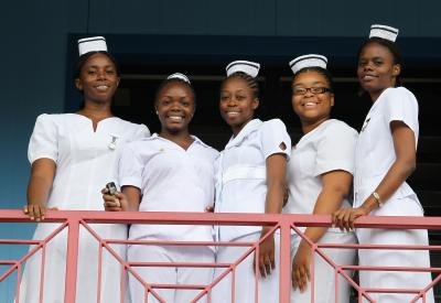 Nurses at hospital