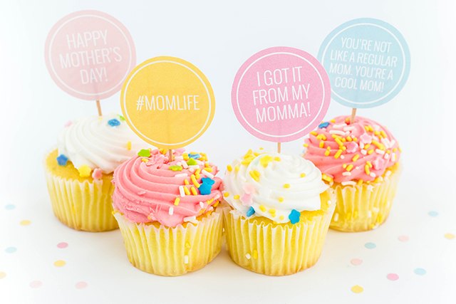 DIY Printable Mother's Day Cake Toppers | eHow