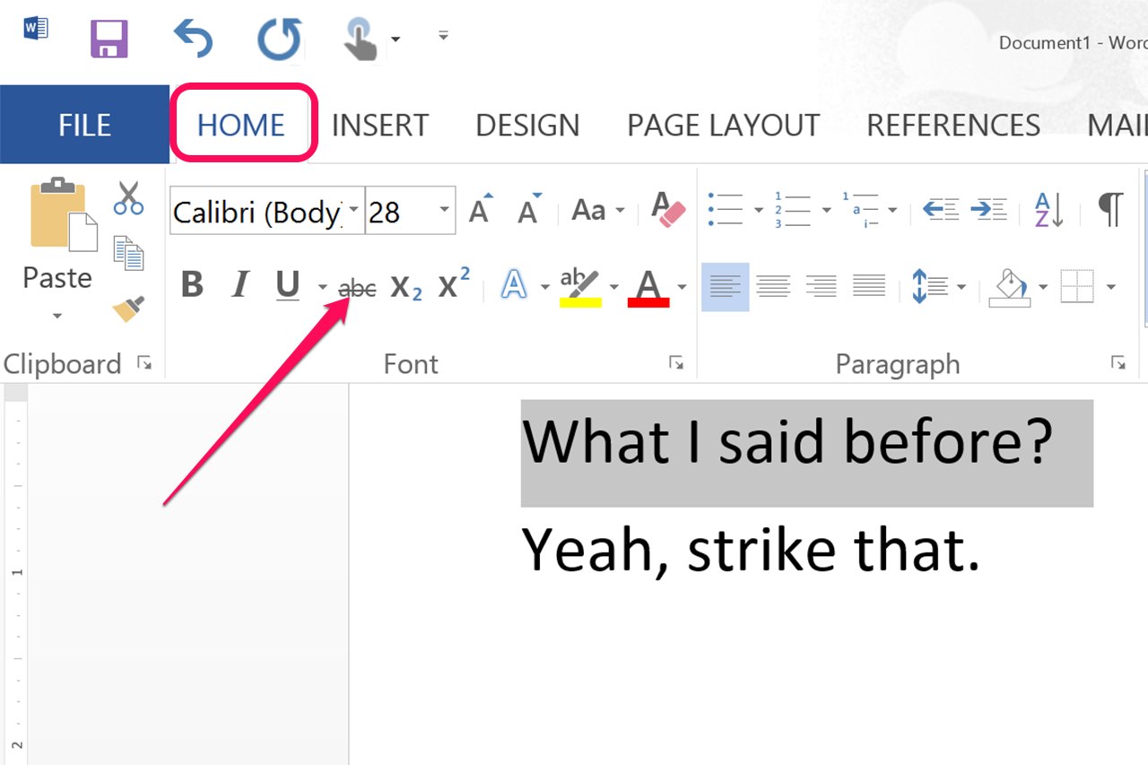 how-to-strikethrough-text-in-word-with-pictures-ehow