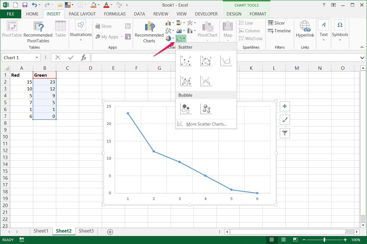 changing the hover data of scatter chart in excel