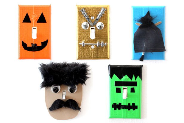 Halloween switch plates Halloween switch plates