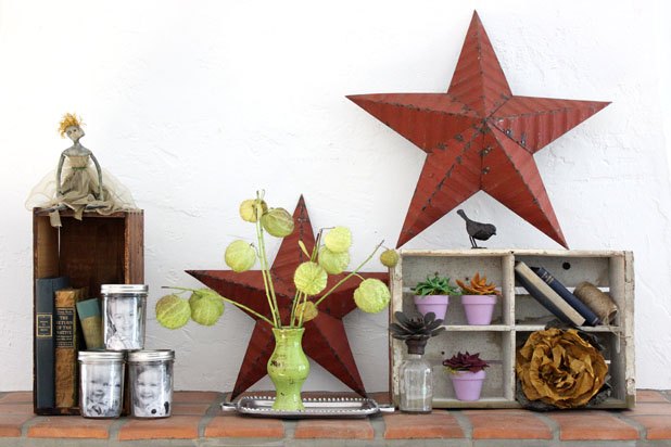 Have fun throughout the year updating your mantel with different design ideas. Have fun throughout the year updating your mantel with different design ideas.