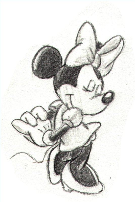 Draw Minnie Mouse Draw Minnie Mouse