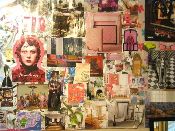 Part of a larger collage that is 3 feet by 7 feet Part of a larger collage that is 3 feet by 7 feet