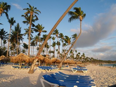 The Dominican Republic has many beaches. The Dominican Republic has many beaches.