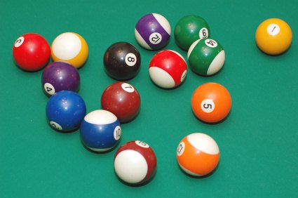 Pool ball colors rarely vary from one venue to the next. Pool ball colors rarely vary from one venue to the next.