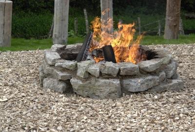 Fire pits provide a focal point for outdoor entertaining. Fire pits provide a focal point for outdoor entertaining.