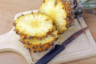 Pineapple is rich in a natural enzyme that helps in healing tendinitis. Pineapple is rich in a natural enzyme that helps in healing tendinitis.