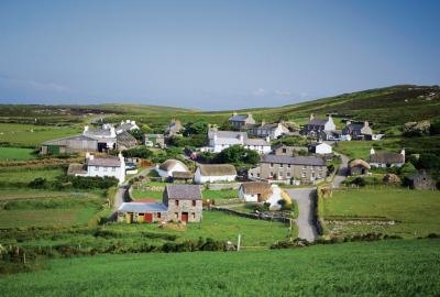 Rural settlements are surrounded by their natural environments. Rural settlements are surrounded by their natural environments.