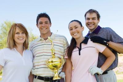 Golf tournament organizers sometimes opt for alternate scoring formats such as scrambles. Golf tournament organizers sometimes opt for alternate scoring formats such as scrambles.