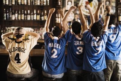 Sports bar. Sports bar.