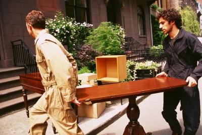 Moving furniture. Moving furniture.