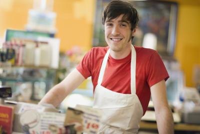 Sales clerks have a variety of duties. Sales clerks have a variety of duties.