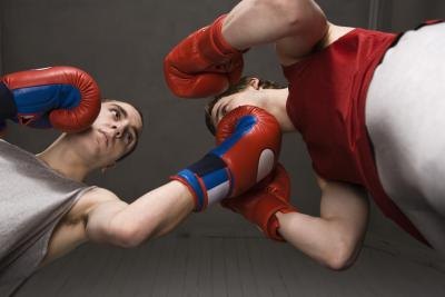The knockout punch is the coup de grace of boxing. The knockout punch is the coup de grace of boxing.