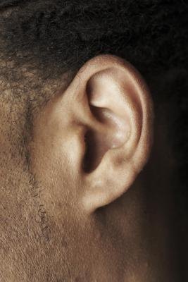 Man's ear Man's ear