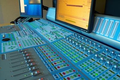 Recording studios contain several key peices of equipment. Recording studios contain several key peices of equipment.