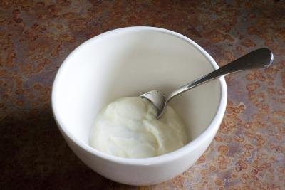 Plain, unflavored yogurt is healthy for dogs. Plain, unflavored yogurt is healthy for dogs.