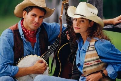 The banjo is one of country music's main instruments. The banjo is one of country music's main instruments.