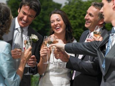A semi-formal wedding calls for cocktail attire. A semi-formal wedding calls for cocktail attire.