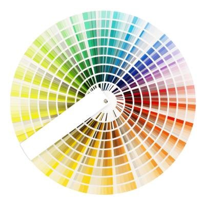 Creating harmonious room color combinations using a color wheel. Creating harmonious room color combinations using a color wheel.